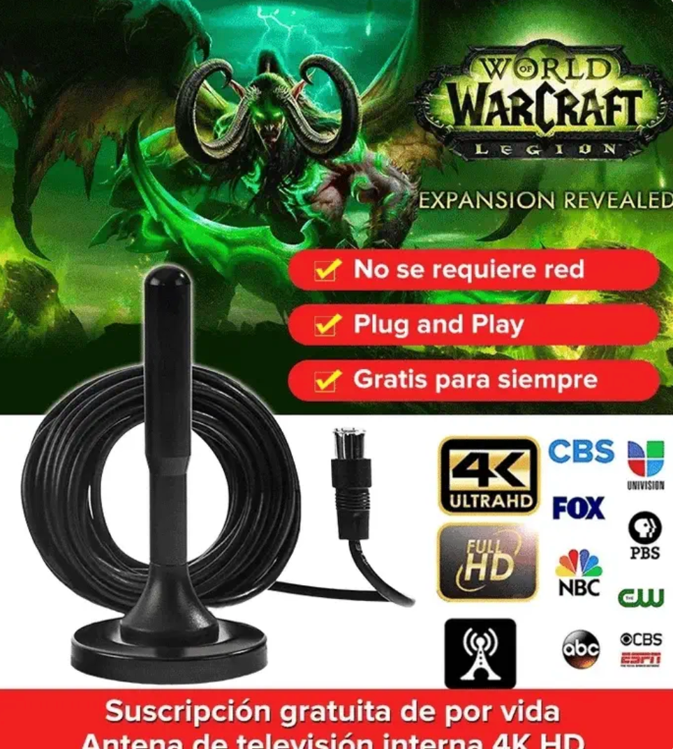 VisiónDirecta™ - Antena Digital Full HD